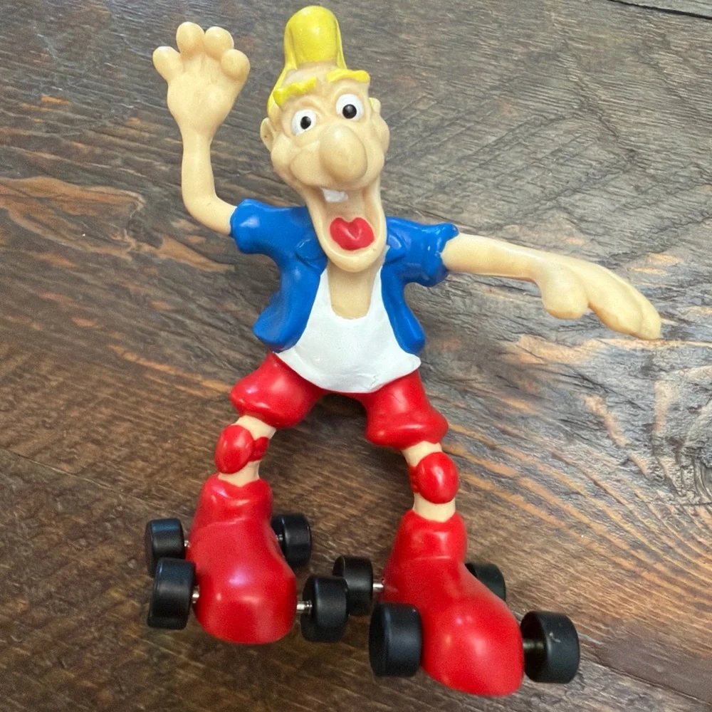 1996 Sonic Wacky Pack - Super Sonic Skaters Number 1 In Set Replacement Vintage